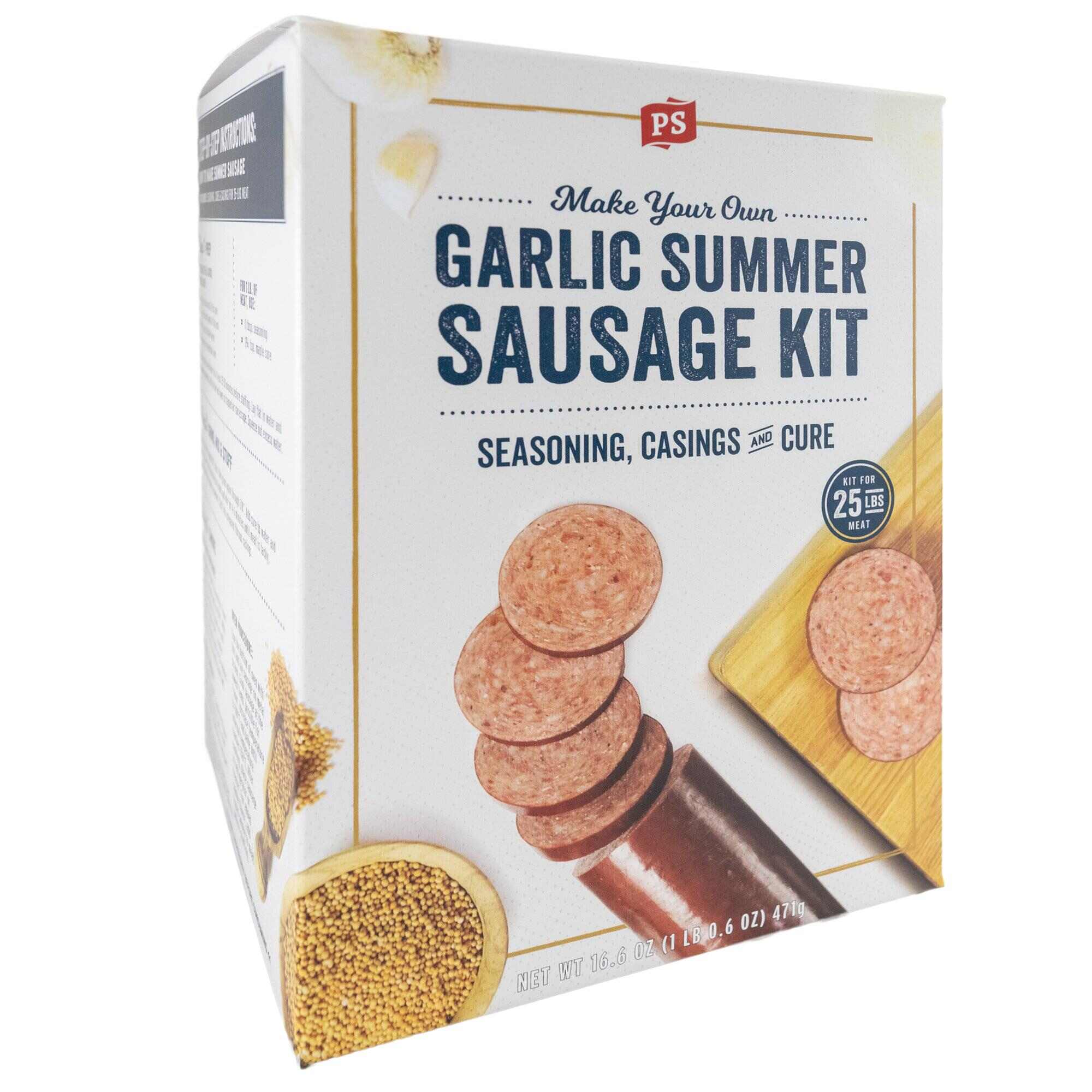 PS Seasoning - Garlic Summer Sausage Kit