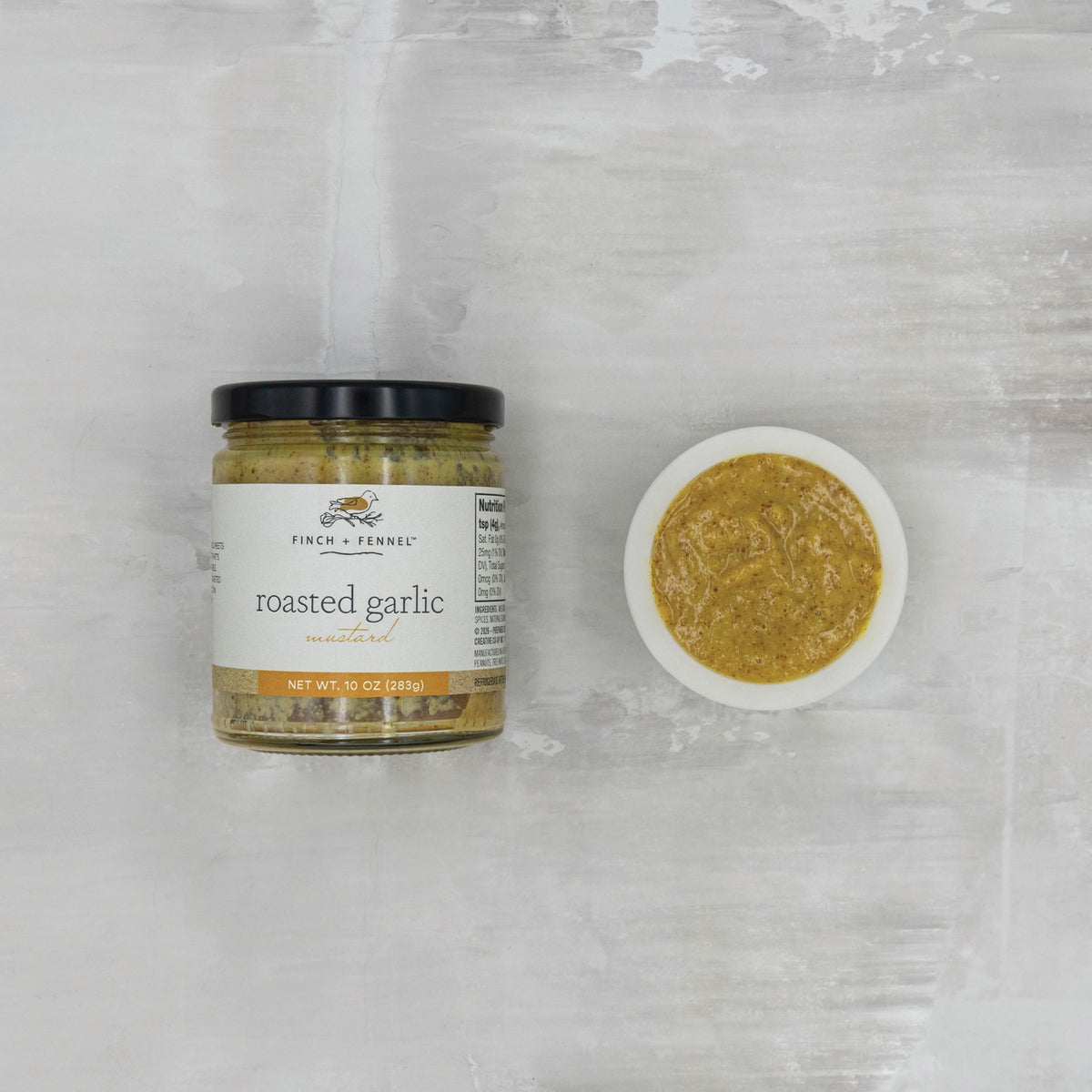 Finch + Fennel - Roasted Garlic Mustard