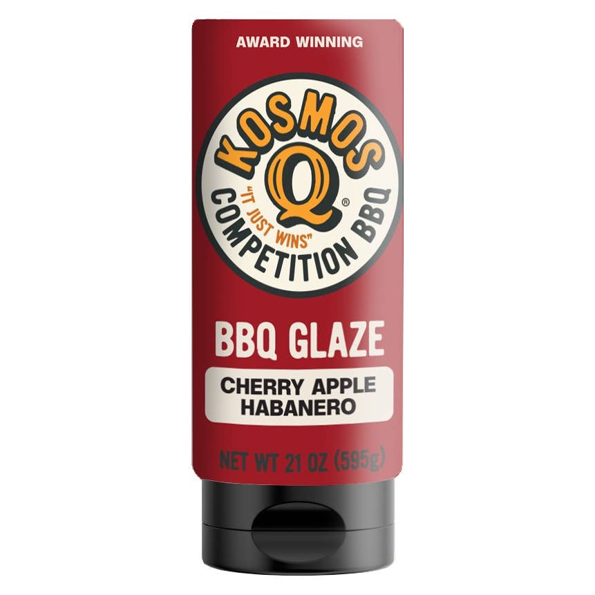 Kosmos Q - Cherry Apple Habanero BBQ Glaze (21 oz)