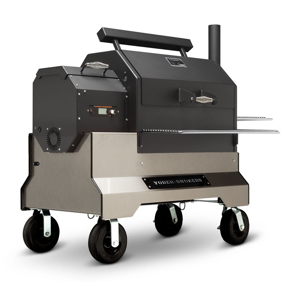 Yoder Smokers - YS640S Silver Competition Pellet Grill