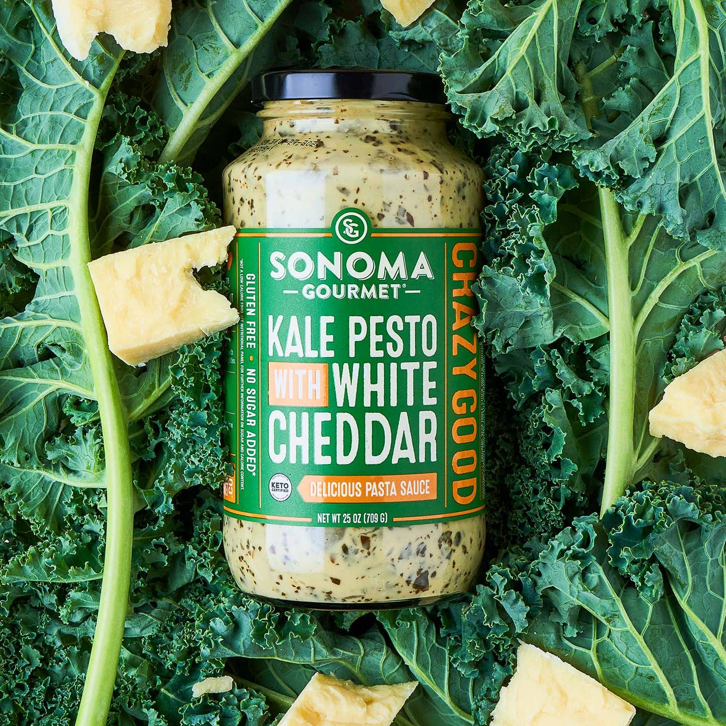 Sonoma - Kalo Pesto w/ White Cheddar Pasta Sauce