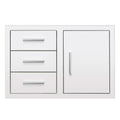 Summerset - 33" 3-Drawer & Access Door Combo