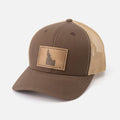 Range Leather Co - Idaho Silhouette Hat - Brown