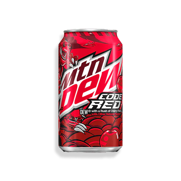 Pepsi Products - Mountain Dew Code Red 12oz