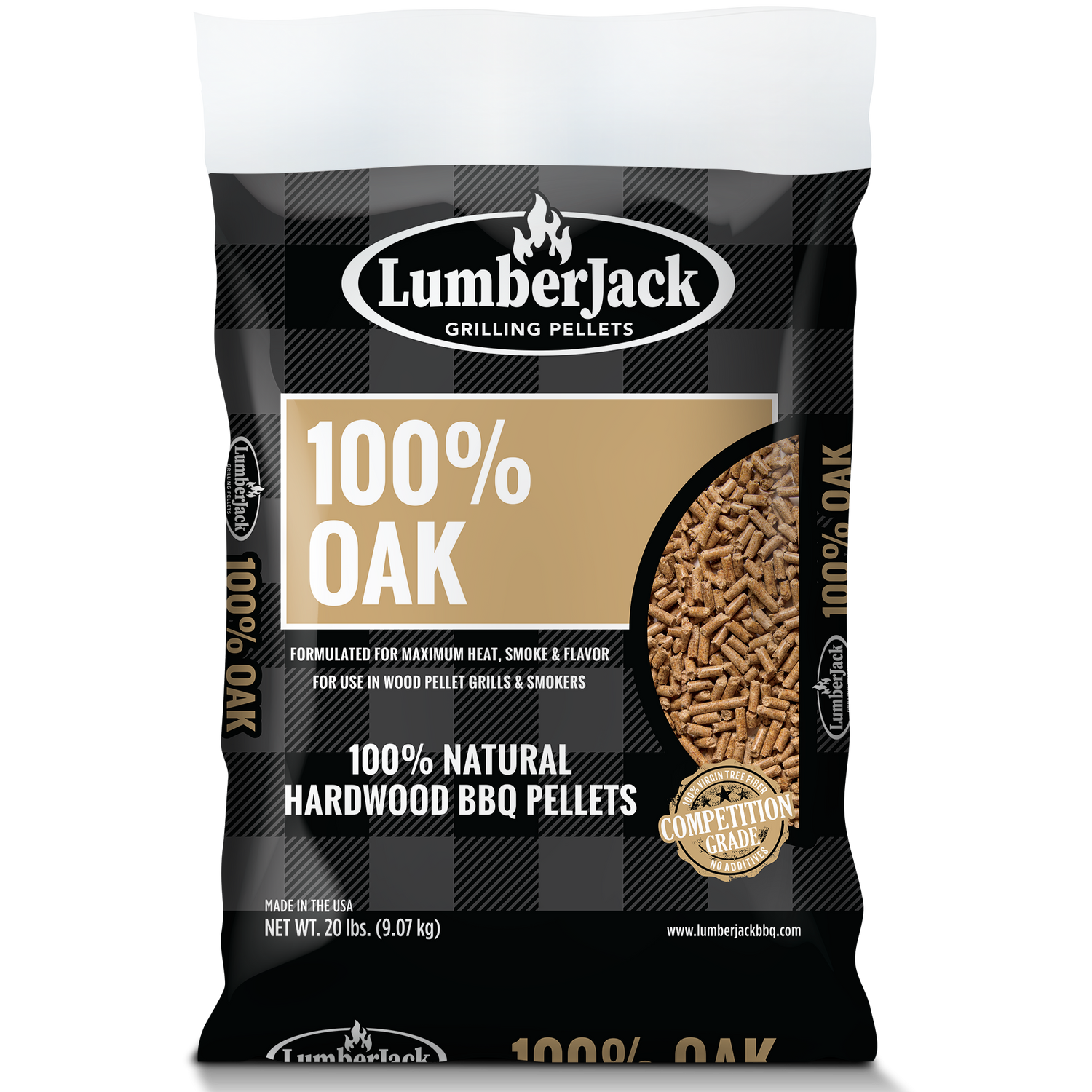 Lumberjack Pellets - 100% Oak