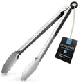 Zulay Kitchen - Stainless Steel Locking Tongs