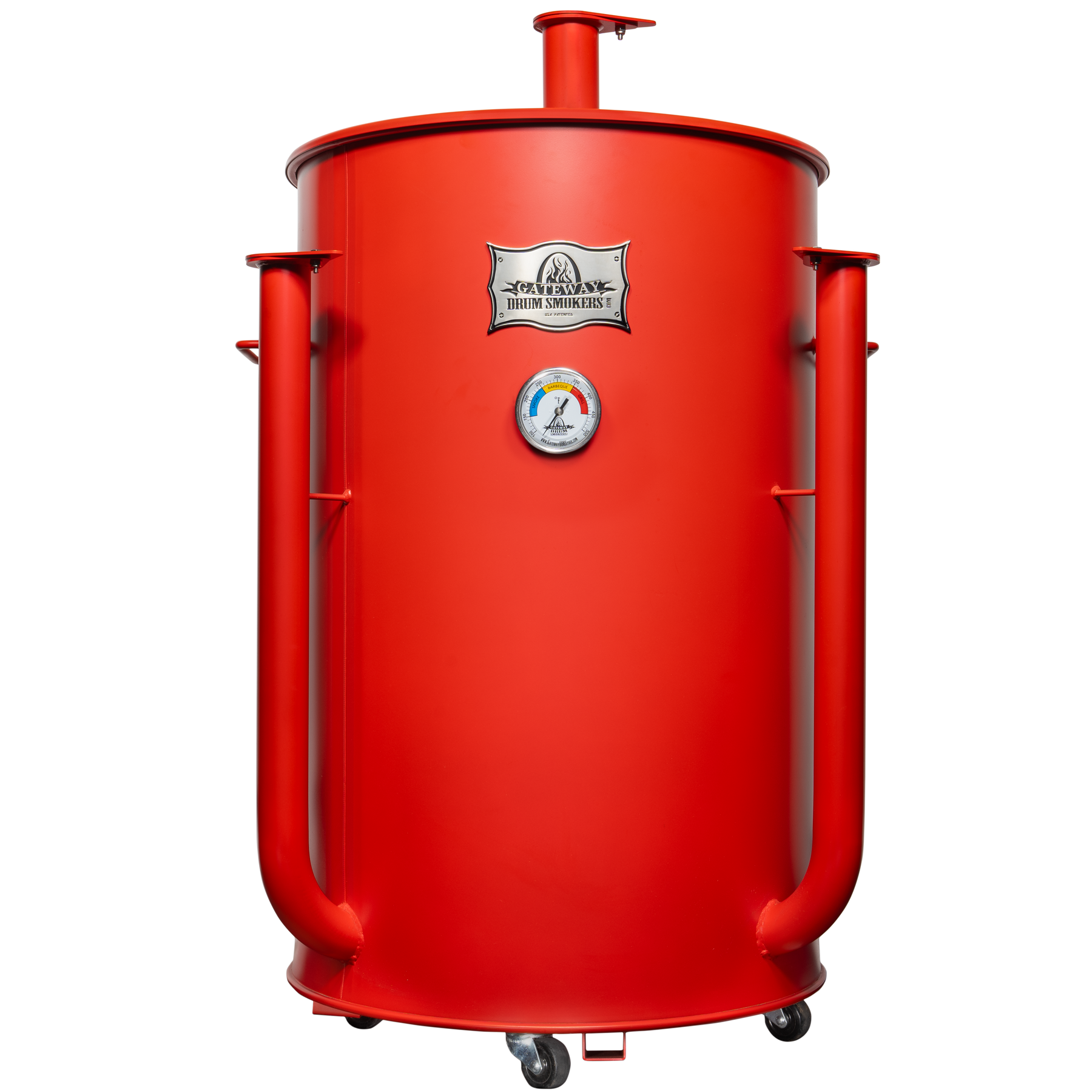 Gateway Drum Smokers - Straight Up 55G - Matte Red