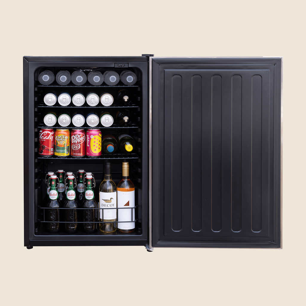 Summerset - 22" 4.3 Cu Deluxe Outdoor Rated Refrigerator