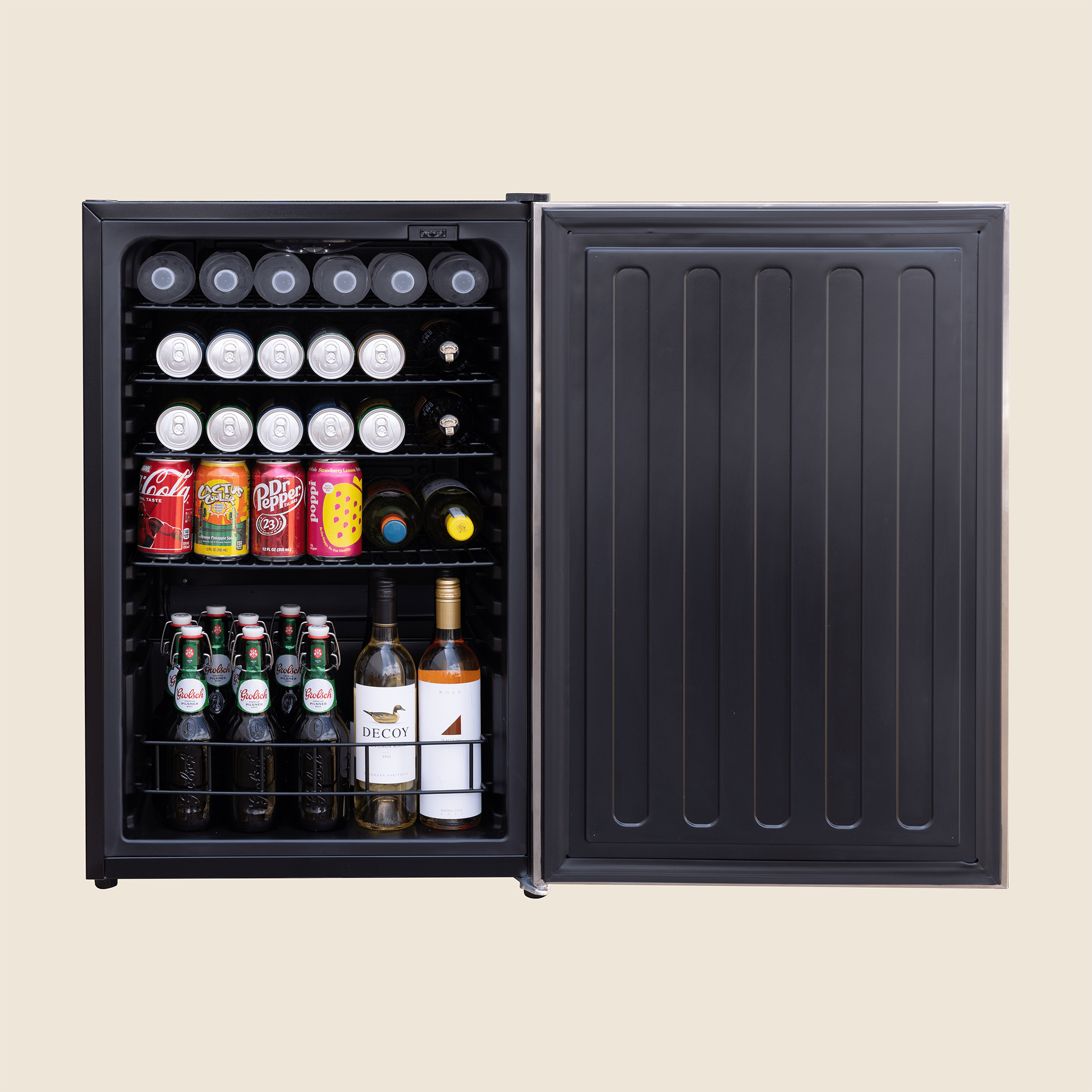 Summerset - 22" 4.3 Cu Deluxe Outdoor Rated Refrigerator