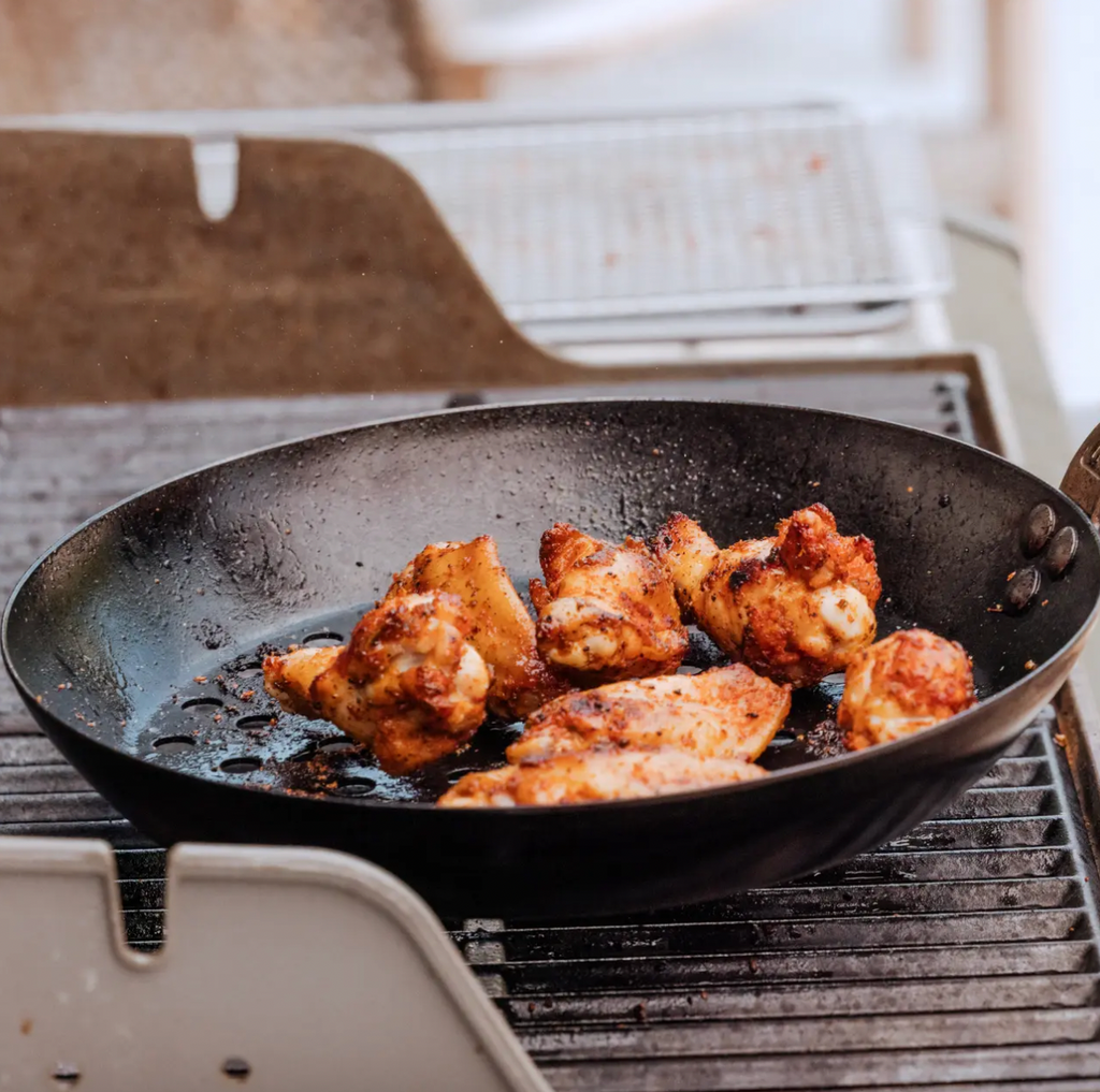 Made In - 12" Blue Carbon Steel Grill Frying Pan