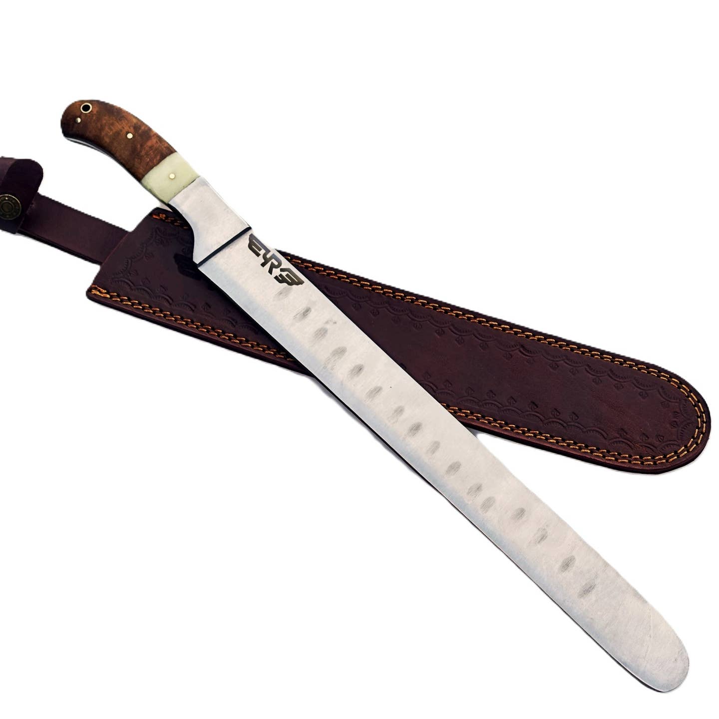 Ruddock Bros - 19" Hardwood & Bone Brisket Knife