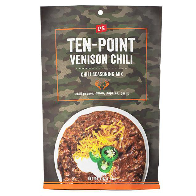 PS Seasoning - Ten-Point Venison Chili Mix