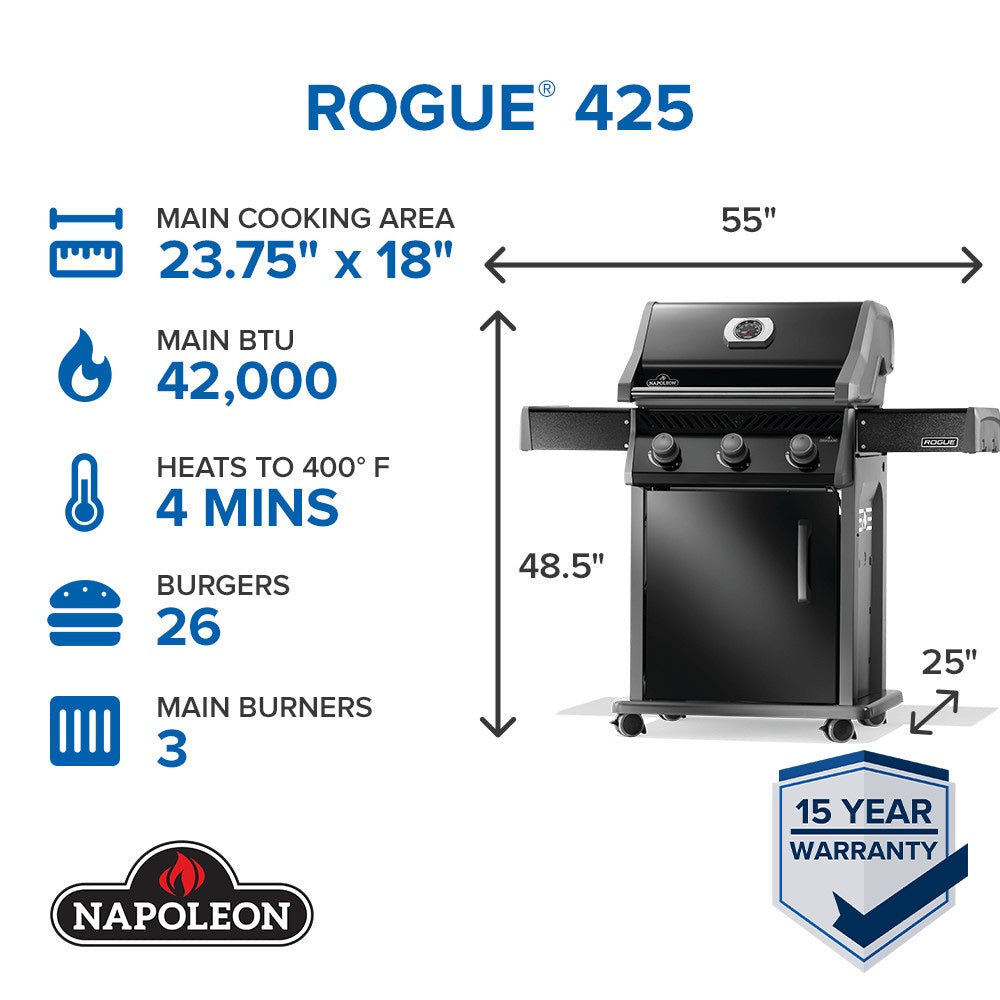Napoleon - Rogue 425 - Black