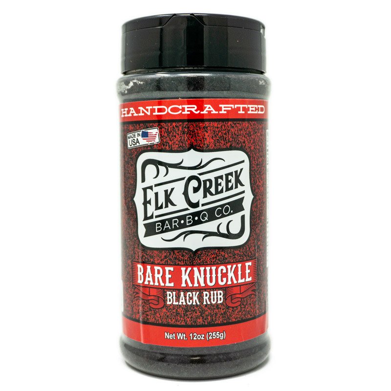 Elk Creek Bare Knuckle Black 12oz Modern BBQ Supply