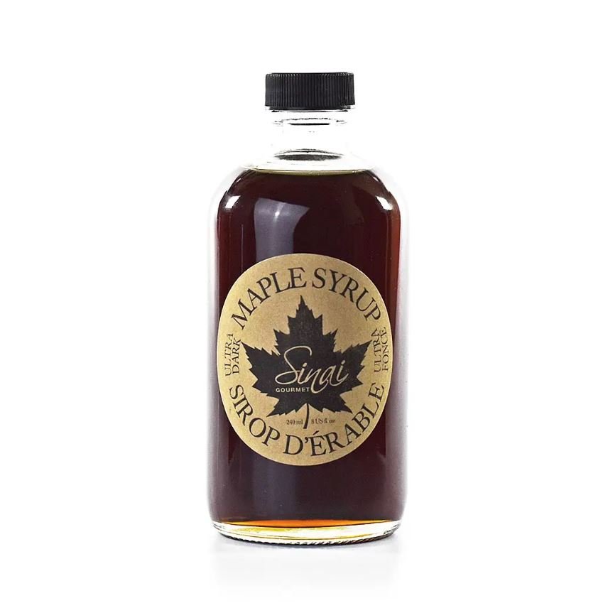 Sinai Gourmet Very Dark Canadian Maple Syrup Modern BBQ Supply