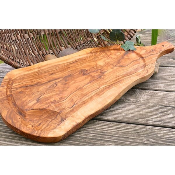 Olivenholz Large Olive Wood Cutting Board Modern BBQ Supply