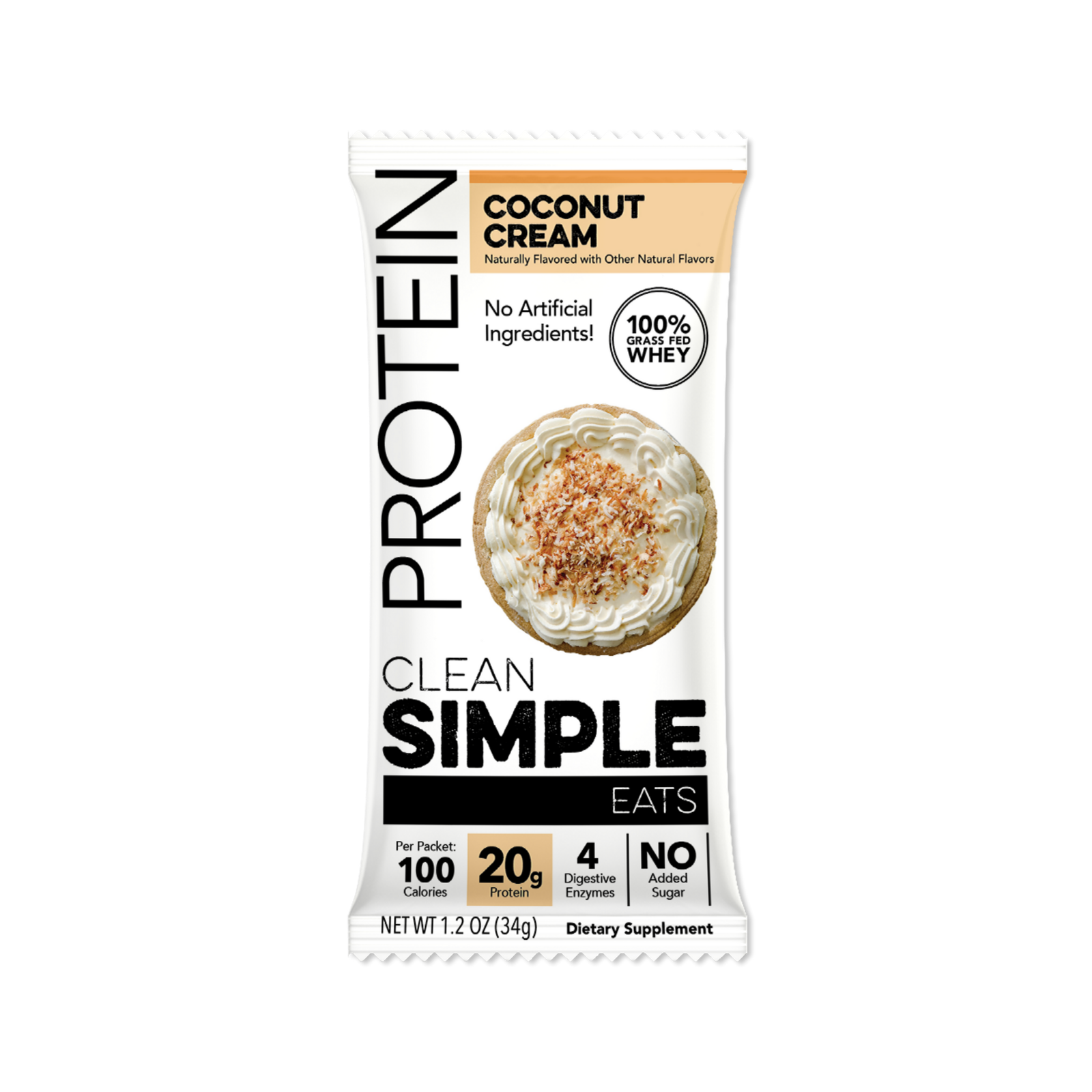 Clean Simple Eats - Single Serving - Coconut Cream