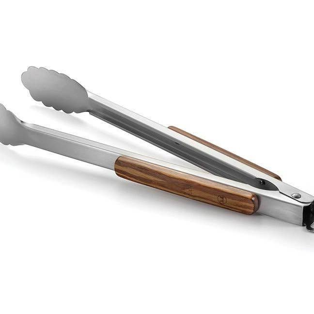 Fox Run Brands - Outset 17.5" Verde Stainless Steel Locking Tongs