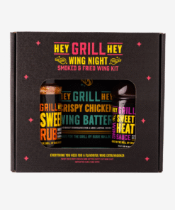 Hey Grill Hey - Wing Night: Smoked & Fried Wing Kit