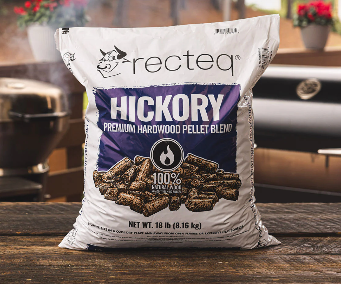 RecTeq - Hickory Wood Pellets 18 lbs